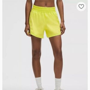 NWT Lululemon Track That High-Rise Short